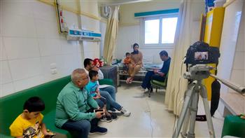   "البعثة المشتركة" تواصل جولاتها لتفقد الجرحى الفلسطينيين في مستشفيات محافظة دمياط