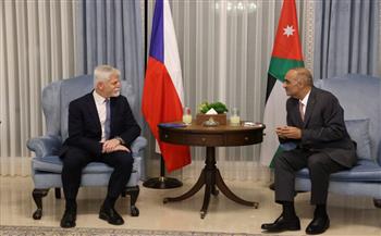 الأردن والتشيك يؤكدان أهمية تعزيز التعاون والعلاقات بين البلدين