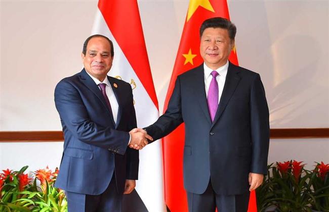 بيان مشترك بين مصر و الصين