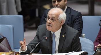 مندوب فلسطين الدائم لدى الأمم المتحدة: نقدر الدعم الصينى لحقوق شعبنا