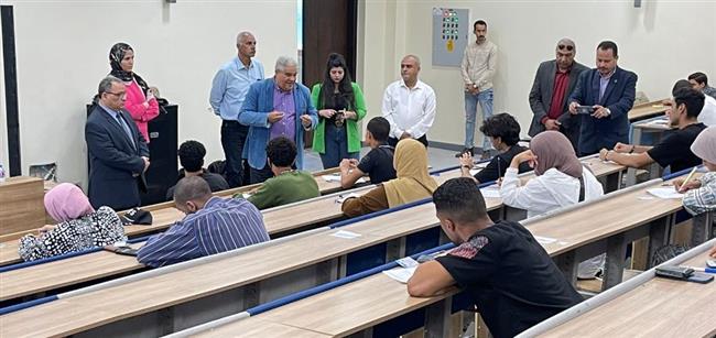 جامعة برج العرب التكنولوجية تجري امتحانات نهاية العام الدراسي 2023-2024