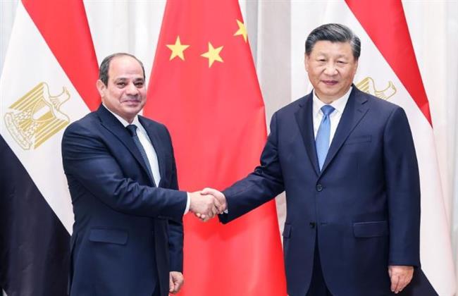 الرئيس الصيني يشيد بجهود مصر للتهدئة وإنفاذ المساعدات الإنسانية لـ غزة