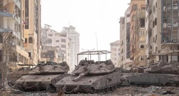 فصائل فلسطينية: استهدفنا دبابتين إسرائيليتين من نوع ميركافا بحي السلام