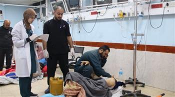 الهلال الأحمر: مستشفيات رفح الفلسطينية غير قادرة على استقبال المصابين