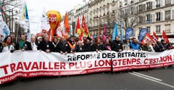   مظاهرات وسط باريس احتجاجًا على القصف الإسرائيلي في رفح الفلسطينية