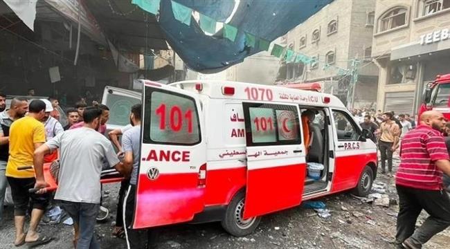 الأحمر الفلسطيني: استهداف الطواقم الطبية يمثل جريمة حرب وانتهاكا للقانون الدولي