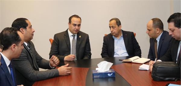 السبكي يلتقي رئيس مدينة الدواء المصرية Gypto Pharma