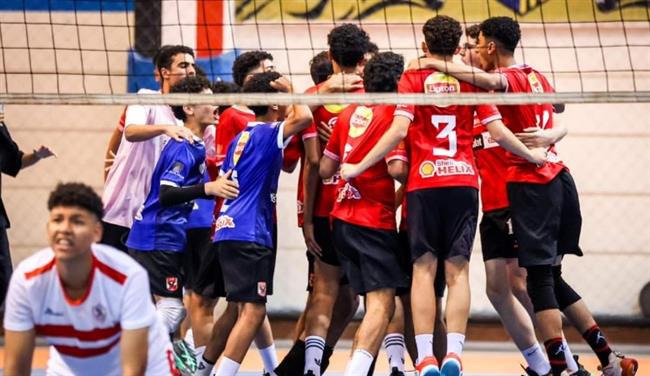 شباب طائرة الأهلي يفوز على الزمالك ويتأهل لنهائي كأس مصر