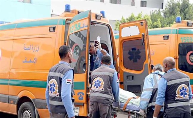إصابة 4 أشخاص فى حادث تصادم سيارتين ملاكى بمدينة 6 أكتوبر