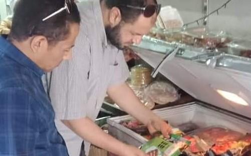 ضبط كمية من اللحوم والدواجن و الكبدة الفاسدة بالبحيرة