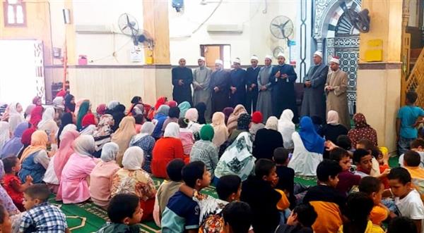 إقبال كبير على لقاء الجمعة للأطفال بمساجد أوقاف بني سويف | صور
