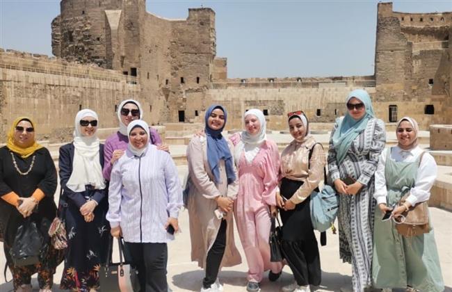 جامعة القاهرة تنظم زيارتين ميدانيتين لعدد من المناطق الأثرية و مسشفي57357