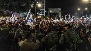 تظاهر آلاف الإسرائيليين بتل أبيب للمطالبة بوقف إطلاق النار في غزة