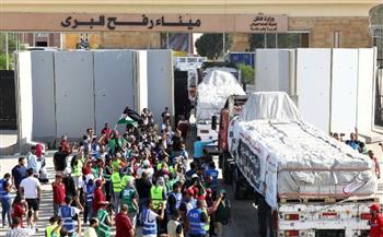   القاهرة الإخبارية: 203 شاحنات محملة بالمساعدات تتمكن من المرور إلى غزة