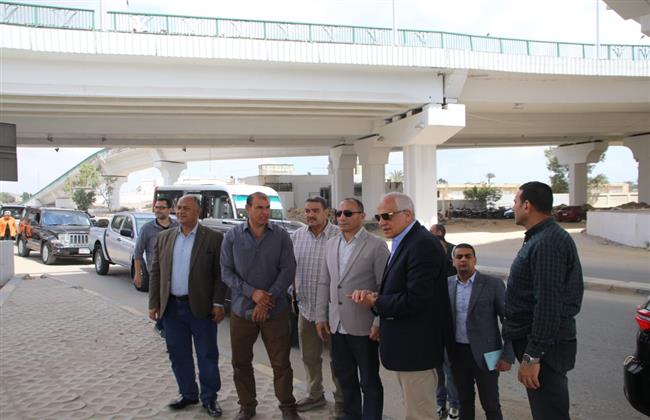 محافظ الجيزة يتفقد أعمال تطوير المناطق المحيطة بـ المتحف المصري الكبير