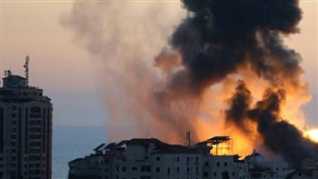   غارات جوية إسرائيلية تستهدف محيط مطار غزة شرق مدينة رفح الفلسطينية