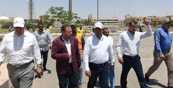 رئيس جهاز الشروق يتفقد منافذ الخير بالمدينة