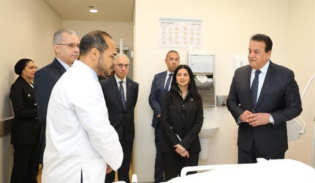 وزير الصحة يتفقد مستشفى "حروق أهل مصر".. ويؤكد: صرح طبي متميز يٌضاف للمنظومة الصحية في مصر