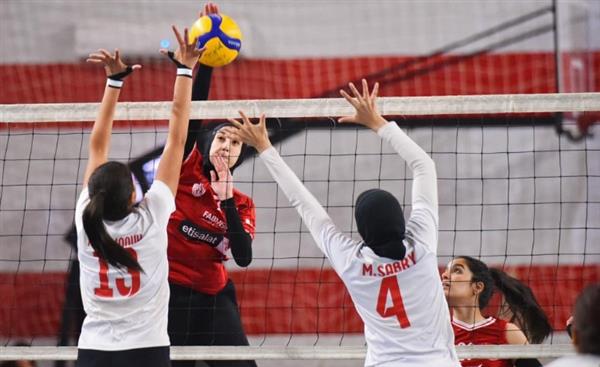 آنسات طائرة الأهلي يفوز على الزمالك بـ بطولة الجمهورية