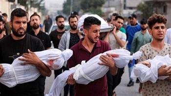 استشهاد 7 فلسطينيين إثر قصف إسرائيلي بمحيط مسجد الأيبكي 