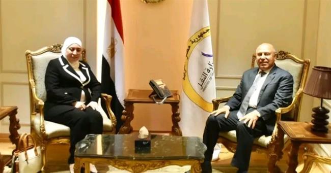 وزير النقل يستقبل نظيرته الأردنية 