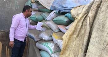   تموين الشرقية : ضبط 75 طنا من القمح تم تهريبها لاستخدامها في صناعة الأعلاف