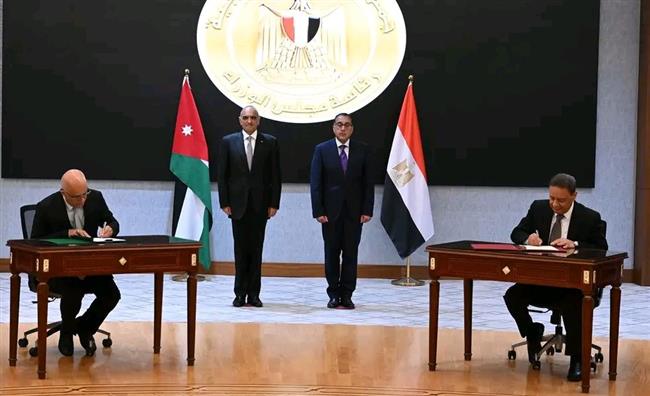 رئيسا وزراء مصر و الأردن يشهدان توقيع بروتوكول لتعزيز التعاون الثنائي في المجال الإعلامي
