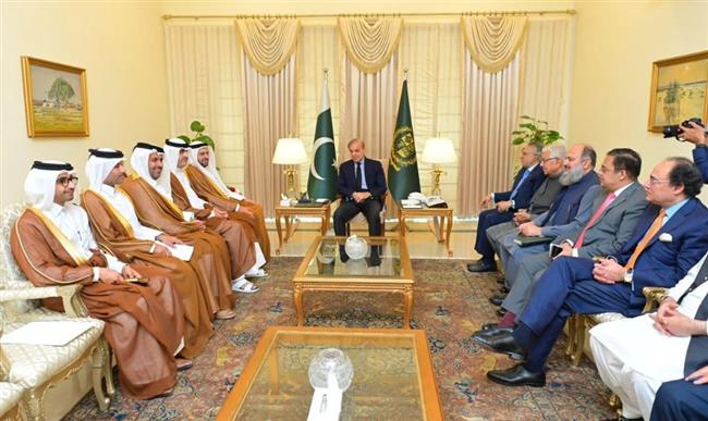 رئيس وزراء قطر يبعث رسالة خطية إلى نظيره الباكستاني تتصل بالعلاقات الثنائية