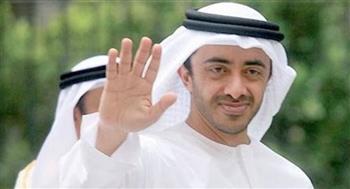 وزير خارجية الإمارات يثمن جهود الوساطة لمصر وقطر وأمريكا لوقف إطلاق النار في غزة