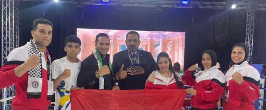 مصر تحصد 4 ميداليات في بطولة العالم للمواي تاي بـ اليونان