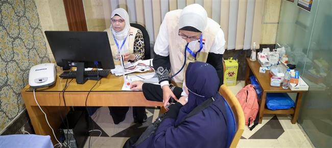 وزارة الصحة: تقديم خدمات الكشف والعلاج لـ10 آلاف حاج مصرى لبعثة الحج الطبية