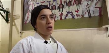 حلمها لم يتوقف رغم الدمار.. لاعبة الكاراتيه الفلسطينية تفر إلى مصر لاستكمال مسيرتها الرياضية