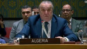 ممثل الجزائر لدى الأمم المتحدة: هدفنا وقف مجازر إسرائيل فى غزة