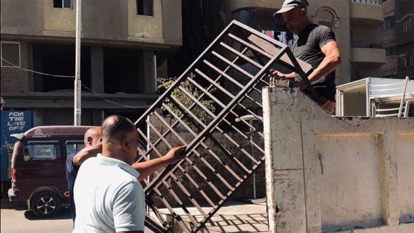 رفع 912 حالة إشغال وإعلان مخالف في حملات بأحياء الإسكندرية