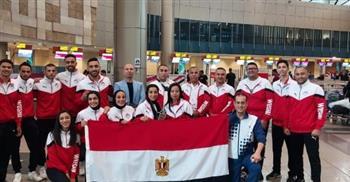 بعثة منتخب ووشو كونغ فو تغادر إلى روسيا للمشاركة في دورة ألعاب البريكس