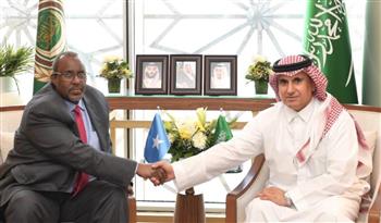 السفير الصومالي يبحث مع مندوب السعودية لدى الجامعة العربية سبل تعزيز التعاون المشترك