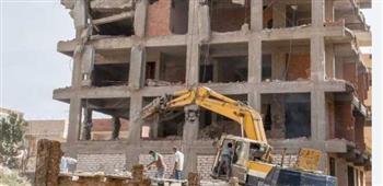   حملات مكبرة لإزالة التعديات وإيقاف أعمال البناء المخالف بأحياء الإسكندرية