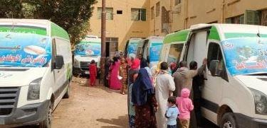 قافلة طبية مجانية بالقليوبية تفحص 1168 مواطنا " بـ  "الجبل الأصفر "