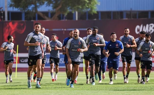 الدوري المصري .. الأهلي يختتم استعداداته لمباراة فاركو بمشاركة الدوليين