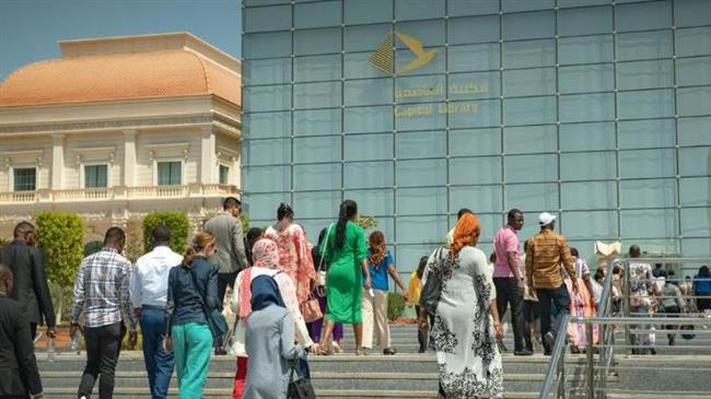 "العاصمة الإدارية" تستقبل وفدا من شباب الدبلوماسيين الدارسين بجامعة "سنجور" الدولية