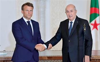   الرئيس الجزائري يلتقي نظيره الفرنسي بمقر إقامته في إيطاليا