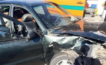   إصابة 5 أشخاص في حادث تصادم سيارتين بمدخل قنا الجديدة