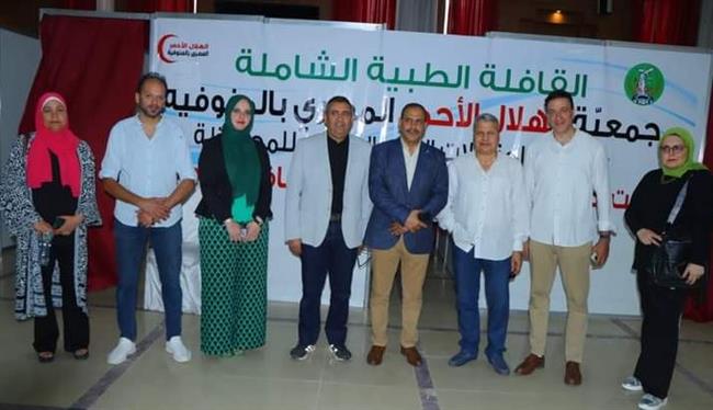 فحص ٦٩٤ مواطنا في قافلة متكاملة بجامعة المنوفية