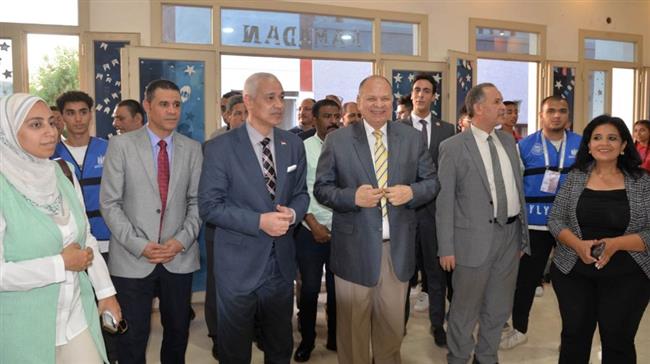 محافظ أسيوط يشهد ختام الأنشطة بمدرسة أحمد ضيف الله الدولية 