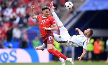 يورو 2024 .. فوز سويسرا على المجر 3-1