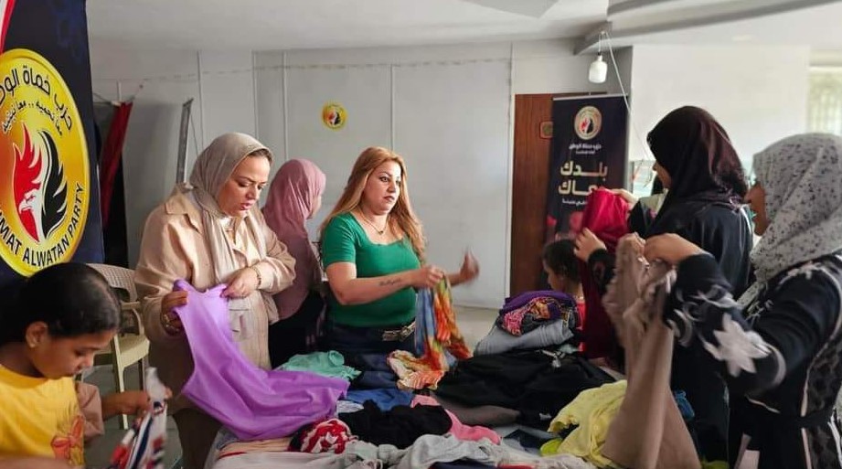 بـ1500 قطعة.. حماة الوطن بالإسكندرية ينظم معرض مجاني للملابس