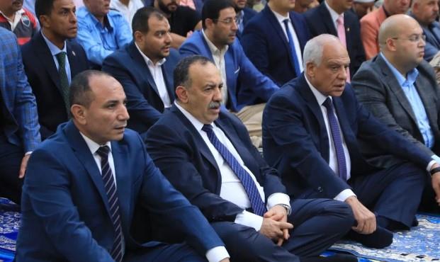 محافظ الجيزة يؤدي صلاة عيد الأضحى المبارك بساحة مسجد مصطفى محمود