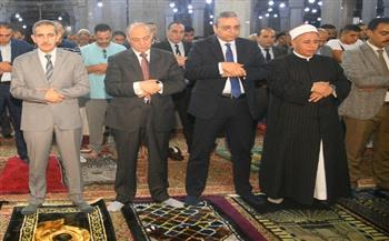 محافظ الغربية وآلاف الأهالي يؤدون صلاة عيد الاضحى بمسجد السيد البدوي
