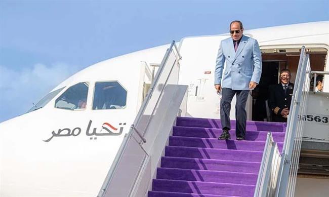 الرئيس السيسي يعود إلى أرض الوطن بعد أداء فريضة الحج