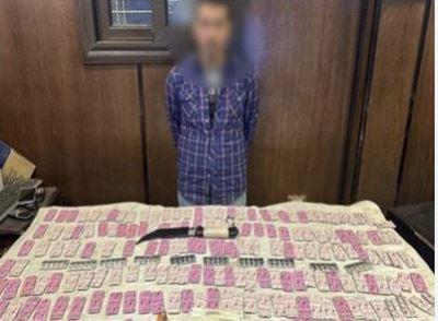 ضبط شخص بالقليوبية لحيازته كمية كبيرة من الأقراص المخدرة